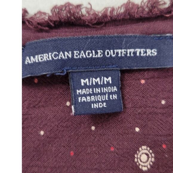 American Eagle Outfitters Dress Womens Medium Boho Chic Fairy Cowgirl Whimsical - Picture 7 of 9